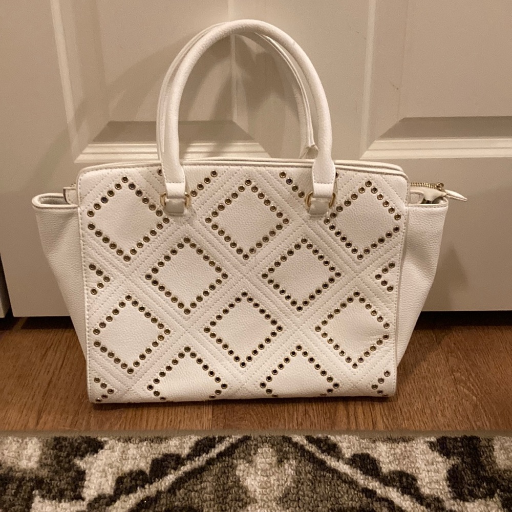 Charming Charlie White tote bag